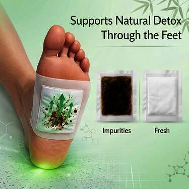Detox Foot Patch Pack of 40 (NS40)