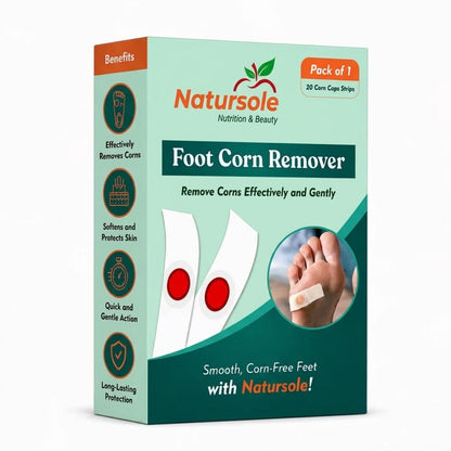 Natursole Corn Natural Removal Plaster – Pack of 1 - 20 Strips