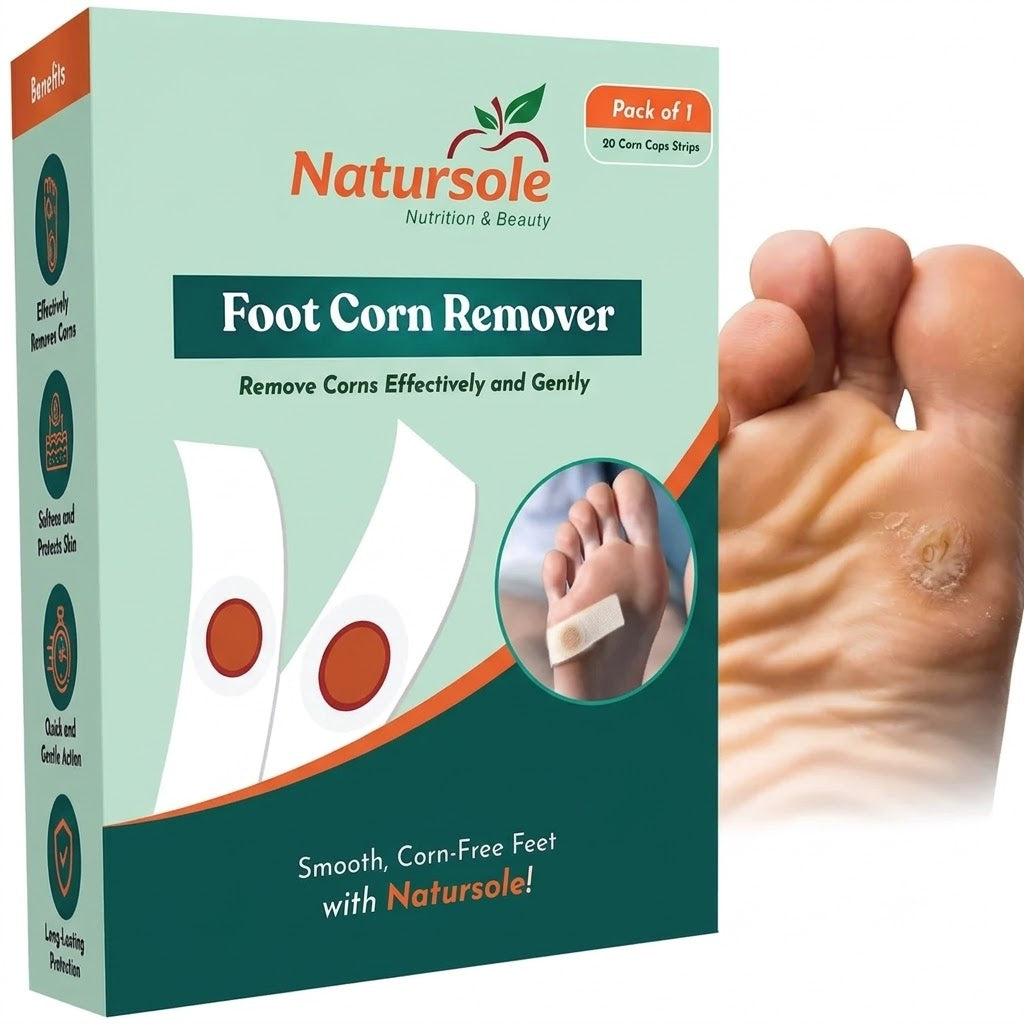 Natursole Corn Natural Removal Plaster – Pack of 1 - 20 Strips